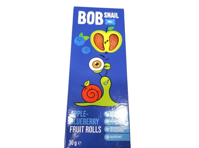 Цукерки Bob Snail Яблуко-Чорниця 30 г (4820206080066)
