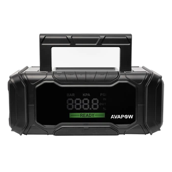 Пусковое устройство Jump Starter с компрессором для авто AVAPOW AP6 (4000A) 74,0Wh/20000mAh