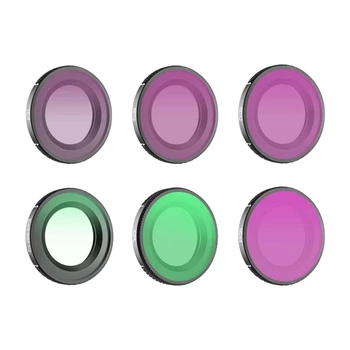 Набор 6 фильтров Sunnylife 1/4 Black Mist + CPL + ND8 + ND16 + ND32 + ND64 для Osmo Nano (ON-FI081)