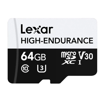 Карта пам'яті Lexar High-Endurance microSDHC/microSDXC 64GB (LMSHGED064G-BCNNG)