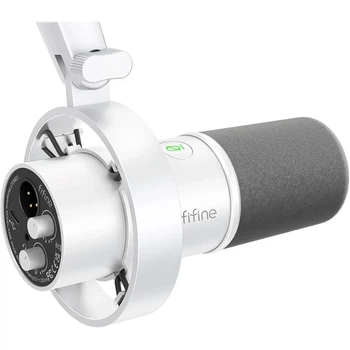 Микрофон динамический Fifine K688W White (5410464334293)