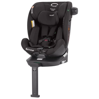 Автокресло детское универсальное поворотное с опорной стойкой ISOFIX Carrello Meteorit+ CRL-17515 Carbon Grey темно-серое