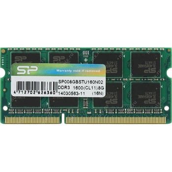 Модуль памяти для ноутбука SoDIMM DDR3 8GB 1600 MHz Silicon Power