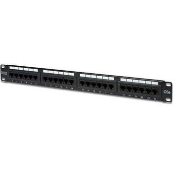 Патч-панель Digitus 19" 1U 24 порта 5e UTP в сборе
