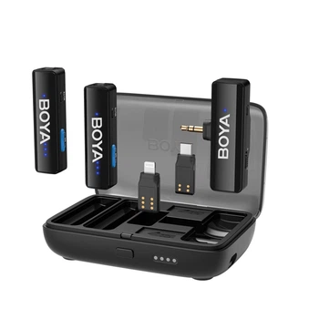 Микрофоны BOYA BOYALINK V2.0 беспроводные 2.4GHz USB-C Black