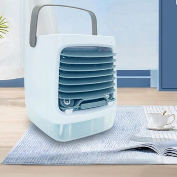 Мініконструктор Arctic Air Cooler AND XL-1375 з контейнером для води та льоду, USB живлення, охолодження та зволоження повітря, білий