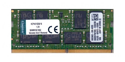 Оперативная память для ноутбука Kingston DDR4 16GB 2133MHz SO-DIMM PC4-2133 (KCP421SD8/16)