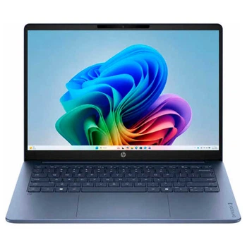 Ноутбук HP OmniBook 3 14-hz0015dx 14" IPS 1920x1200 60 Гц / Qualcomm Snapdragon X1-26-100 / Qualcomm Adreno / RAM 16 ГБ / LPDDR5x / SSD 512 ГБ / Windows 11 Home / 1.42 кг (D0VF2UA)