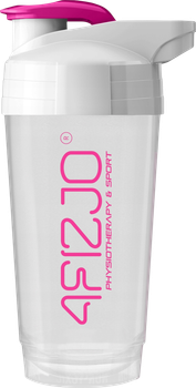 Шейкер спортивный 4FIZJO Ultra 700 мл White/Pink (P-5905973407069)