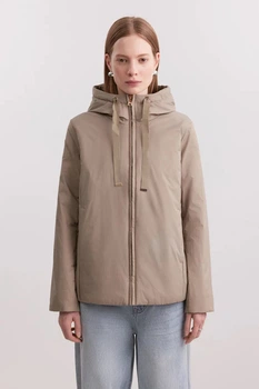 Демисезонная женская куртка Baon B0325007-DC бежевая XS