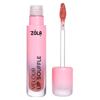 ZOLA Оксамитова матова помада VELOUR LIP SOUFFLE 04 NUDE HAZE