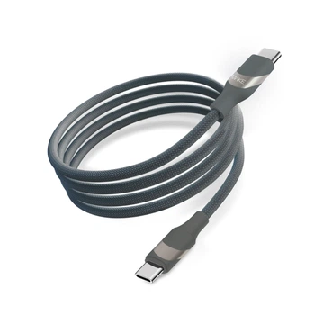 Кабель MAKE Type-C to Type-C PD 60W 1м Braid Black