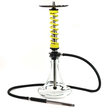 Кальян Trumpet Rider S Big Yellow из нержавеющей стали желный 63см