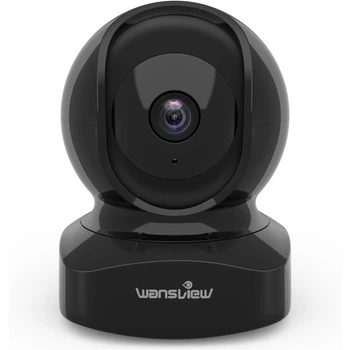 Беспроводная камера безопасности, IP-камера 1080P HD Wansview Черный
