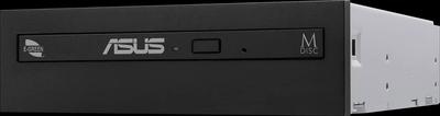 Оптичний привід внутрішній DVD+/-RW Asus DRW-08D6MT (DRW-08D6MT/BLK/B/AS) (bulk) SATA 5,25" Black