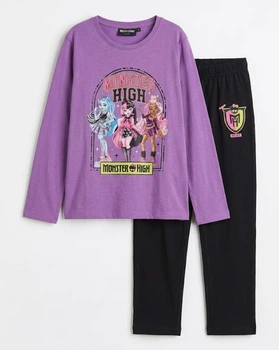 Ижама для девочки Kaufland Monster High хлопковая BS001330, размер 134-140