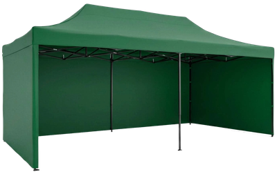 Pawilon ogrodowy Plonos 3 x 6 m Zielony (430102)