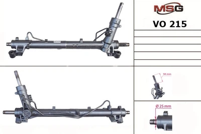 Рулевая рейка с ГУР Volvo V50 04-07, Volvo S40 04-12, Volvo C30 06-13 MSG VO215 (8602905, 30776170, 36000191)
