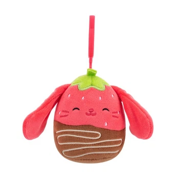Брелок Squishmallows на кліпсі — Кролик Гунда 9 см