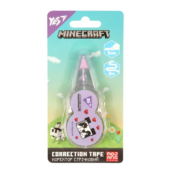 Коректор стрічковий 5 мм, довжина 6 м Minecraft Spring 340121 Yes