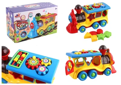 Игрушка музыкальная "Паровоз" со светом и звуком (3204) (3204)