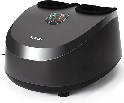 Массажер для ног DEDAKJ DE-MF01 с подогревом и воздушной компрессией (Grey)