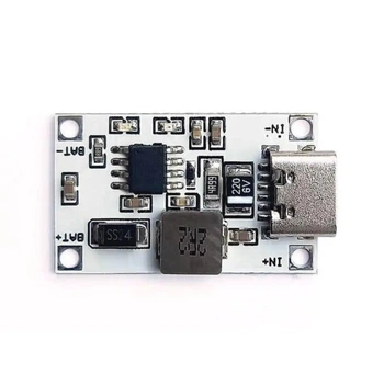 Плата быстрой зарядки 2S литиевой батареи Type-C FM4256 4.6–5.5В 2А - модуль зарядки Li-Ion аккумуляторов 7.4–8.4В с защитой