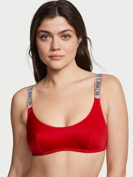 Бюстгальтер без косточек Victoria's Secret 584678048 M Красный (1160748423)