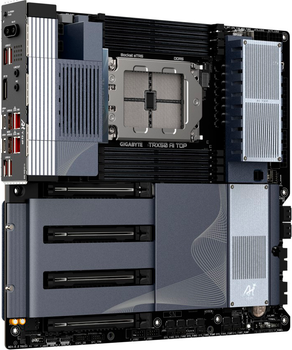 Материнська плата Gigabyte TRX50 AI TOP sTR5 8DDR5 DP IN/USB-C e-ATX  (TRX50 AI TOP 1.1 2B)
