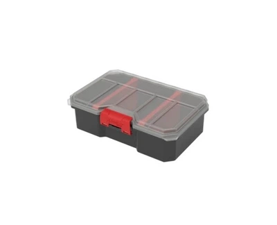 Органайзер для дрібних деталей, 9", 220x147x65, REGULAR Organizer Compact M Plus Black, ORGQRCMPCZAPG001, QBRICK