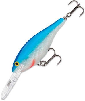 Воблер Rapala Shad Rap 70 mm 8 g 2.4-3 m Pale Blue/Silver Grey (1102-SR07 B)