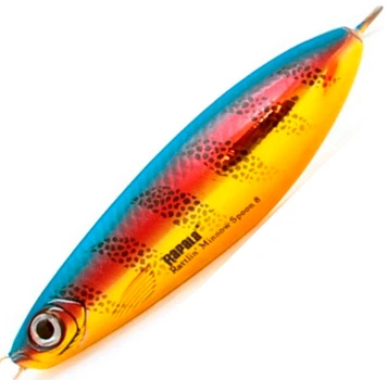 Блесна Rapala Rattlin Minnow Spoon 80 mm 16 g Blue/Yellow (1102-RMSR08 GOL)