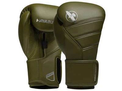 Боксерські рукавички HAYABUSA T3 Kanpeki Boxing 14 унцій оливковий (6145)