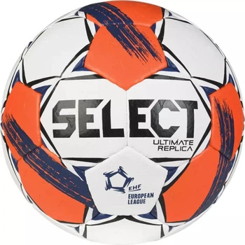 М'яч гандбольний Select HB Replica Ehf European League v25 Білий, Червоний 2 (357185-951 2)