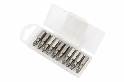 Біта до шуруповерта PZ2 25 мм 1/4" S2, 10 шт, GRANITE