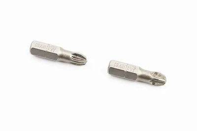 Біта до шуруповерта PZ3 25 мм 1/4" S2, 2 шт, GRANITE