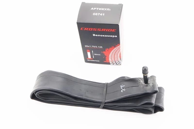 Камера для велосипеда 26x1,75/2,125 с ниппелем Schrader CROSSRIDE