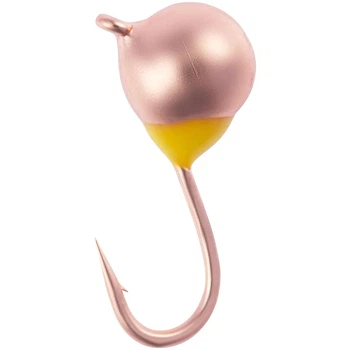 Мормышка вольфрамовая Viking Fishing Round+drop 0.18g 2.5mm Cu (5 шт)
