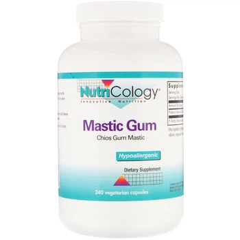 Смола мастикового дерева Mastic Gum 240 вегетарианских капсул 1000 мг