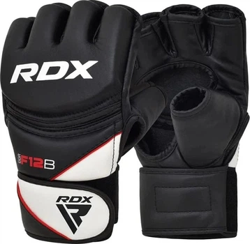 Тренувальні рукавиці для ММА RDX GRAPPLING GLOVES NEW MODEL розмір L, чорний