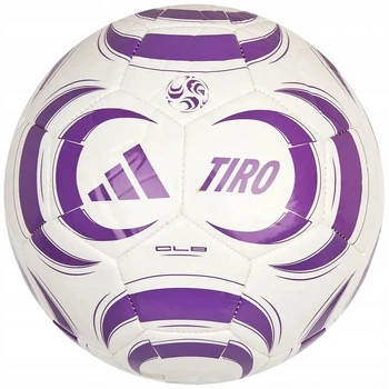 М'яч для футзалу Adidas Tiro Club Sala розмір 5, біло-фіолетовий