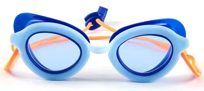 Окуляри для плавання диятчі Speedo KIDS SUNNY G S SHLLS 451, оранжево-синій