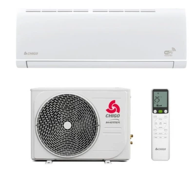 Кондиціонер CHIGO CS-25V3G-1C150F Alba (інвертор, тепловий насос -25)