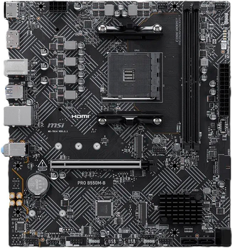 Материнська плата MSI PRO B550M-B (sAM4, AMD B550, PCI-Ex16)