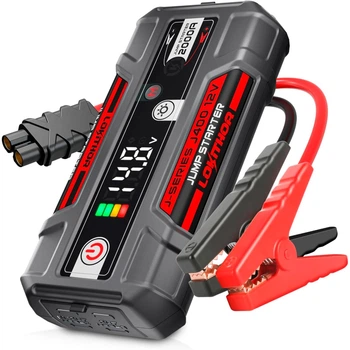 Пусковое устройство (бустер) Lokithor J400, 2000A, 12V, портативное, Power Bank, Black