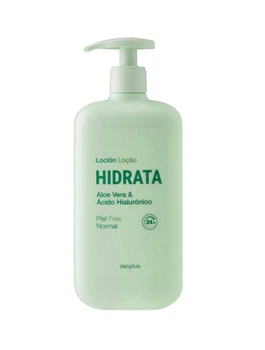 Крем Deliplus Hidrata Aloe Vera для рук и тела с алоэ вера и гиалуроновой кислотой, 600мл