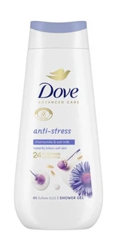 Гель для душа Dove Антистресс с голубой ромашкой и овсяным молоком 225 мл (8720181459948)