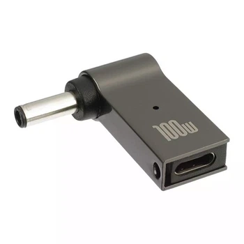 Перехідник-адаптер USB Type-C - 4.5*3.0 mm для DELL, PD тригер 100W