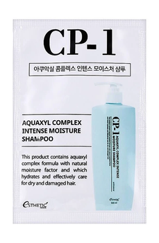 Зволожувальний шампунь для волосся Esthetic House CP-1 Aquaxyl Complex Intense Moisture Shampoo, 8 мл (пробник)