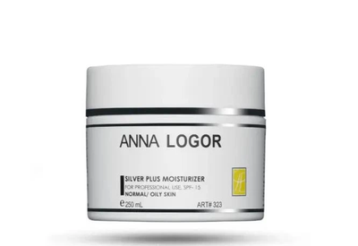 Зволожувальний крем з колоїдним сріблом для комбінованої шкіри Anna Logor Silver Plus Moisturizer 250 мл